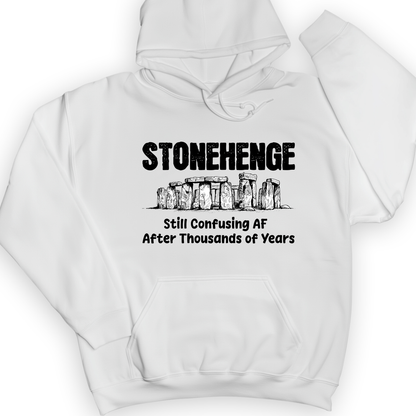 Stonehenge Confusing Hoodie White / S