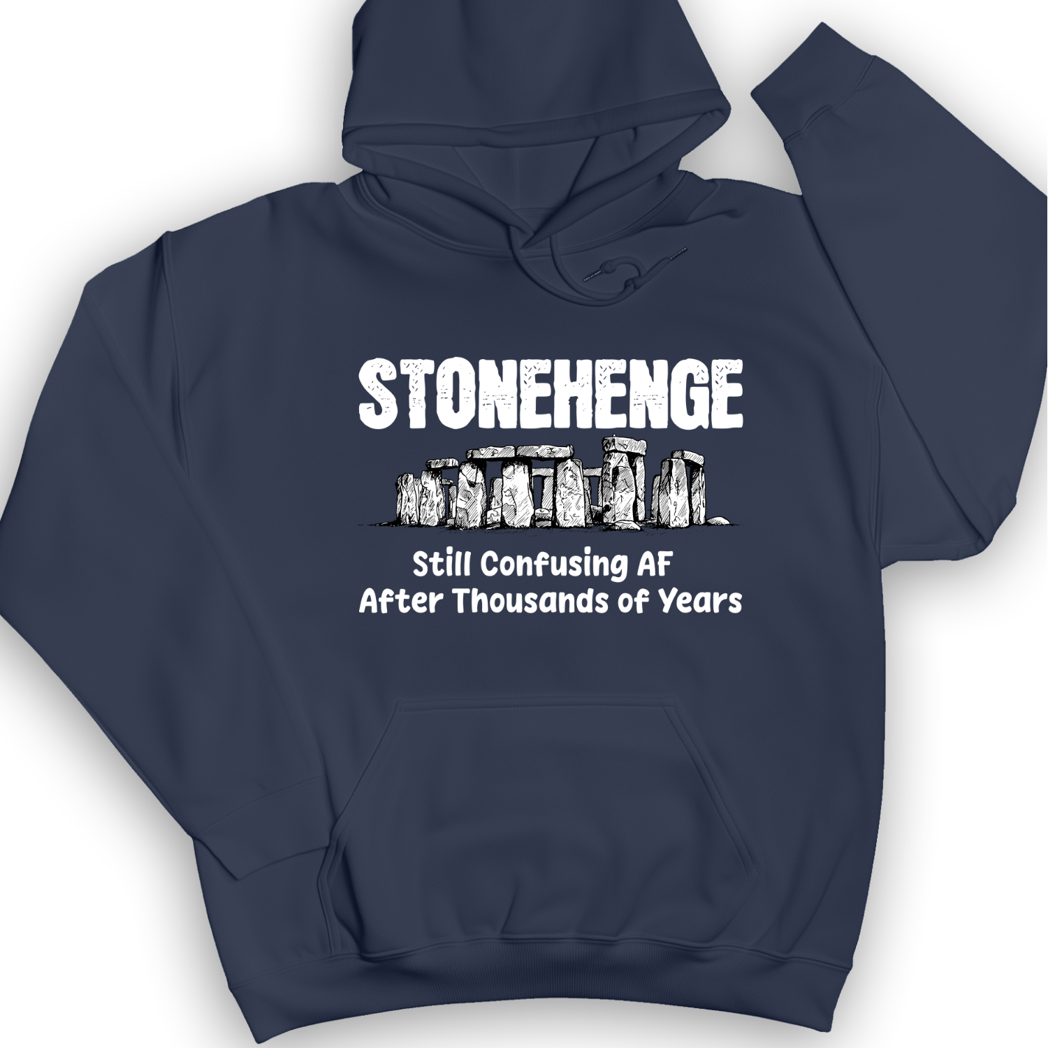 Stonehenge Confusing Hoodie Navy / S