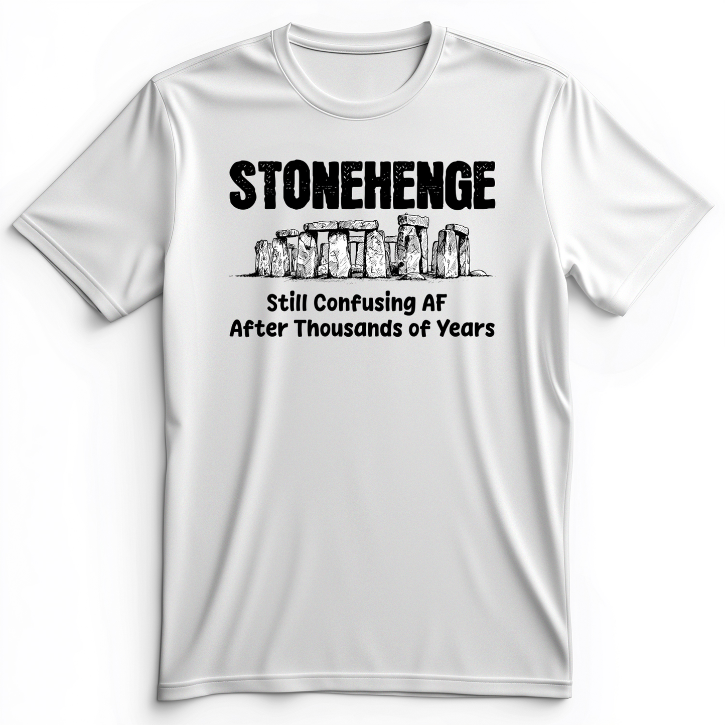 Stonehenge Confusing Premium Tee White / S