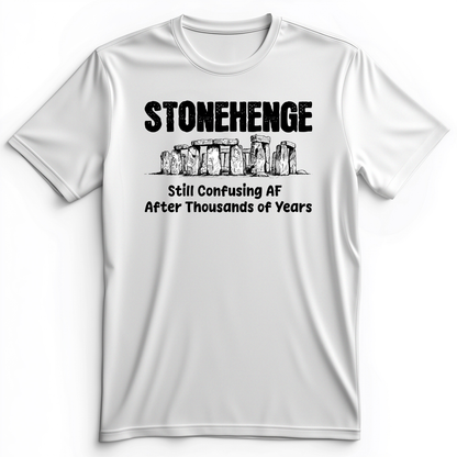 Stonehenge Confusing Premium Tee White / S