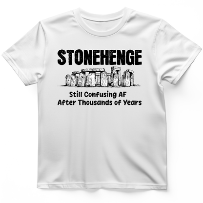 Stonehenge Confusing T-Shirt White / S