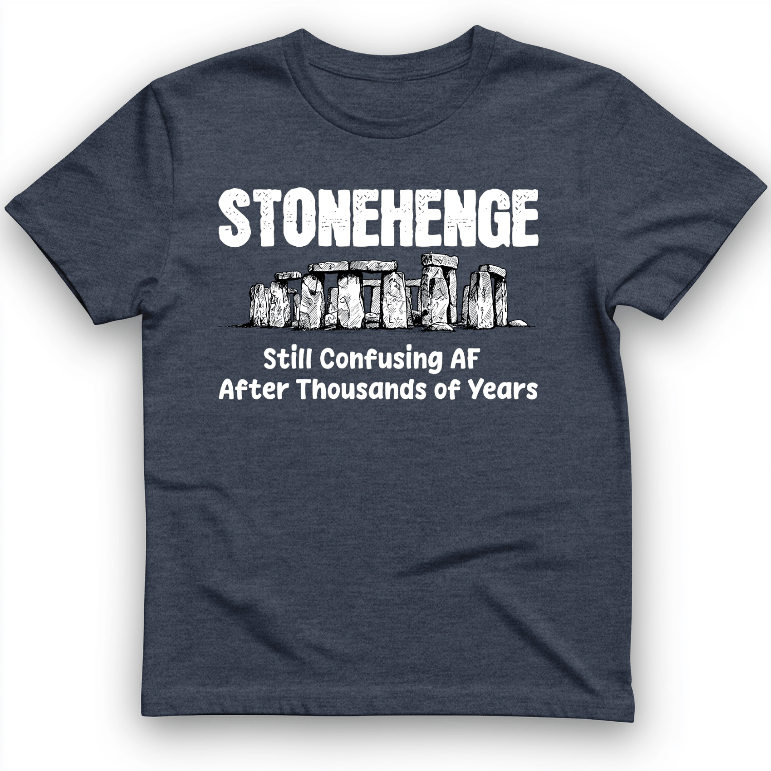 Stonehenge Confusing T-Shirt Heather Navy / S