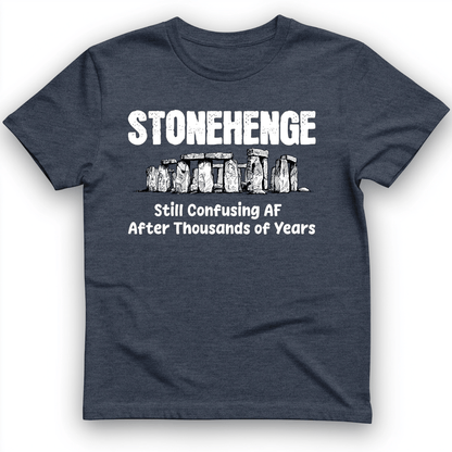 Stonehenge Confusing T-Shirt Heather Navy / S