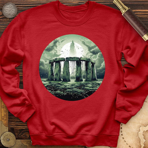 Stonehenge Crewneck Red / S