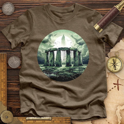 Stonehenge High Quality Tee Heather Olive / S