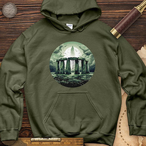 Stonehenge Hoodie Military Green / S