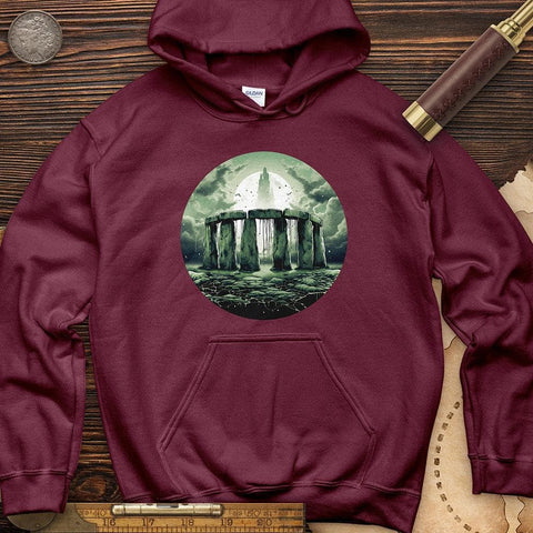 Stonehenge Hoodie Maroon / S