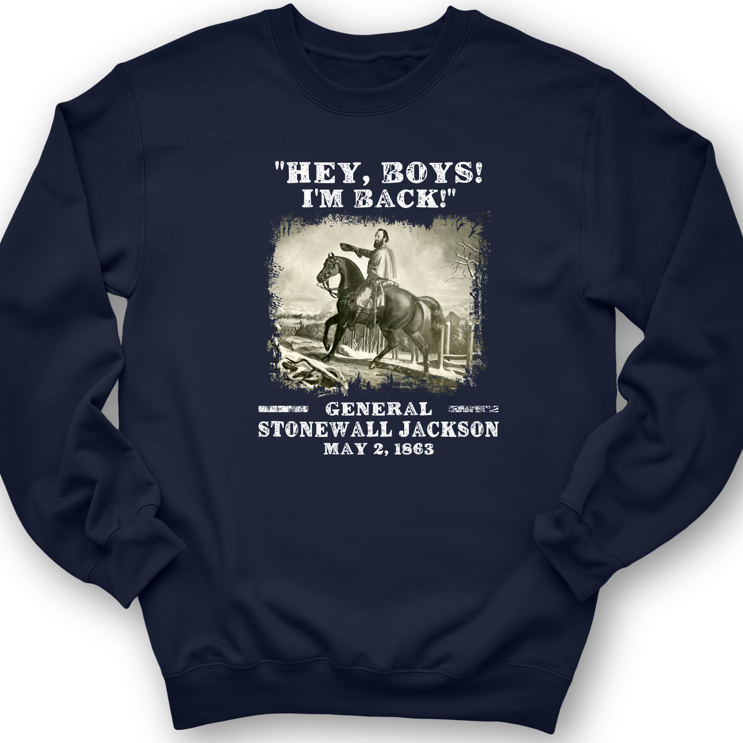 Stonewall Jackson Crewneck Navy / S