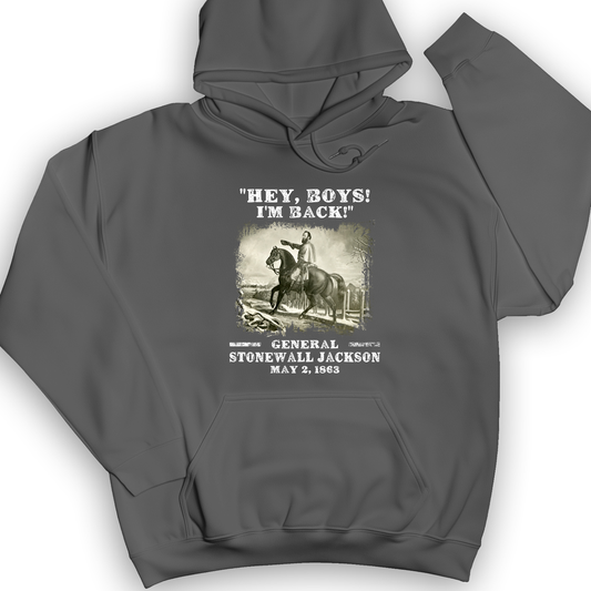 Stonewall Jackson Hoodie Charcoal / S