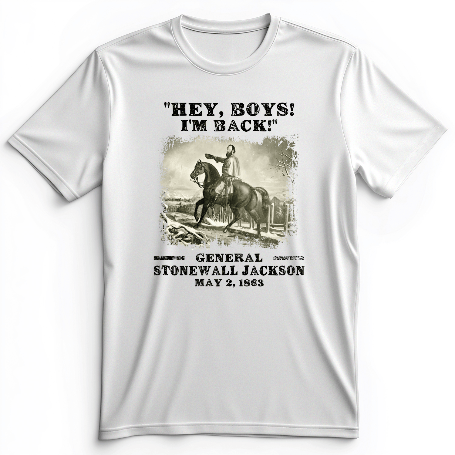 Stonewall Jackson Premium Tee White / S