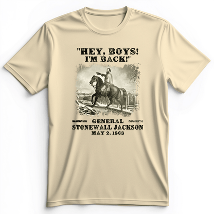 Stonewall Jackson Premium Tee Natural / S