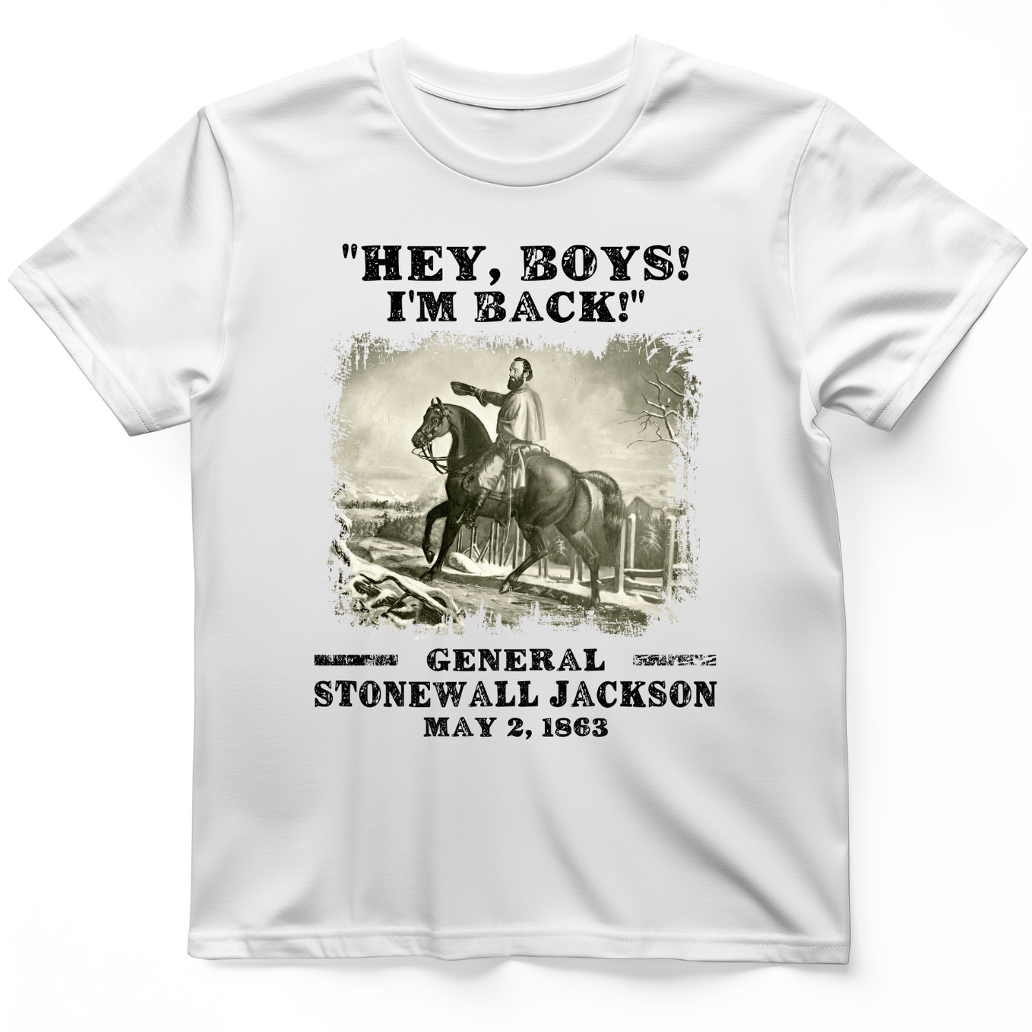 Stonewall Jackson T-Shirt White / S
