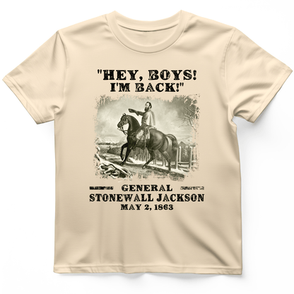 Stonewall Jackson T-Shirt Natural / S