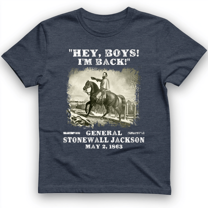 Stonewall Jackson T-Shirt Heather Navy / S