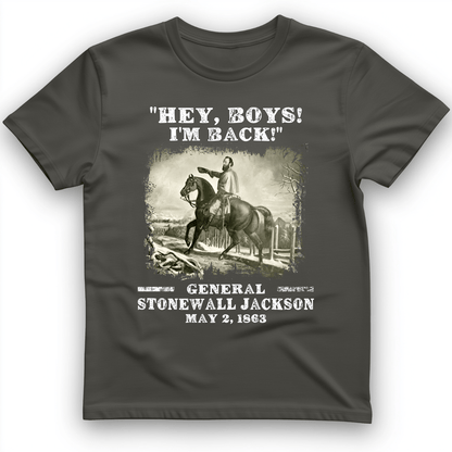 Stonewall Jackson T-Shirt Charcoal / S