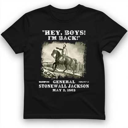 Stonewall Jackson T-Shirt Black / S