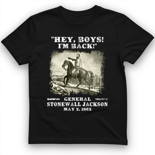 Stonewall Jackson T-Shirt Black / S