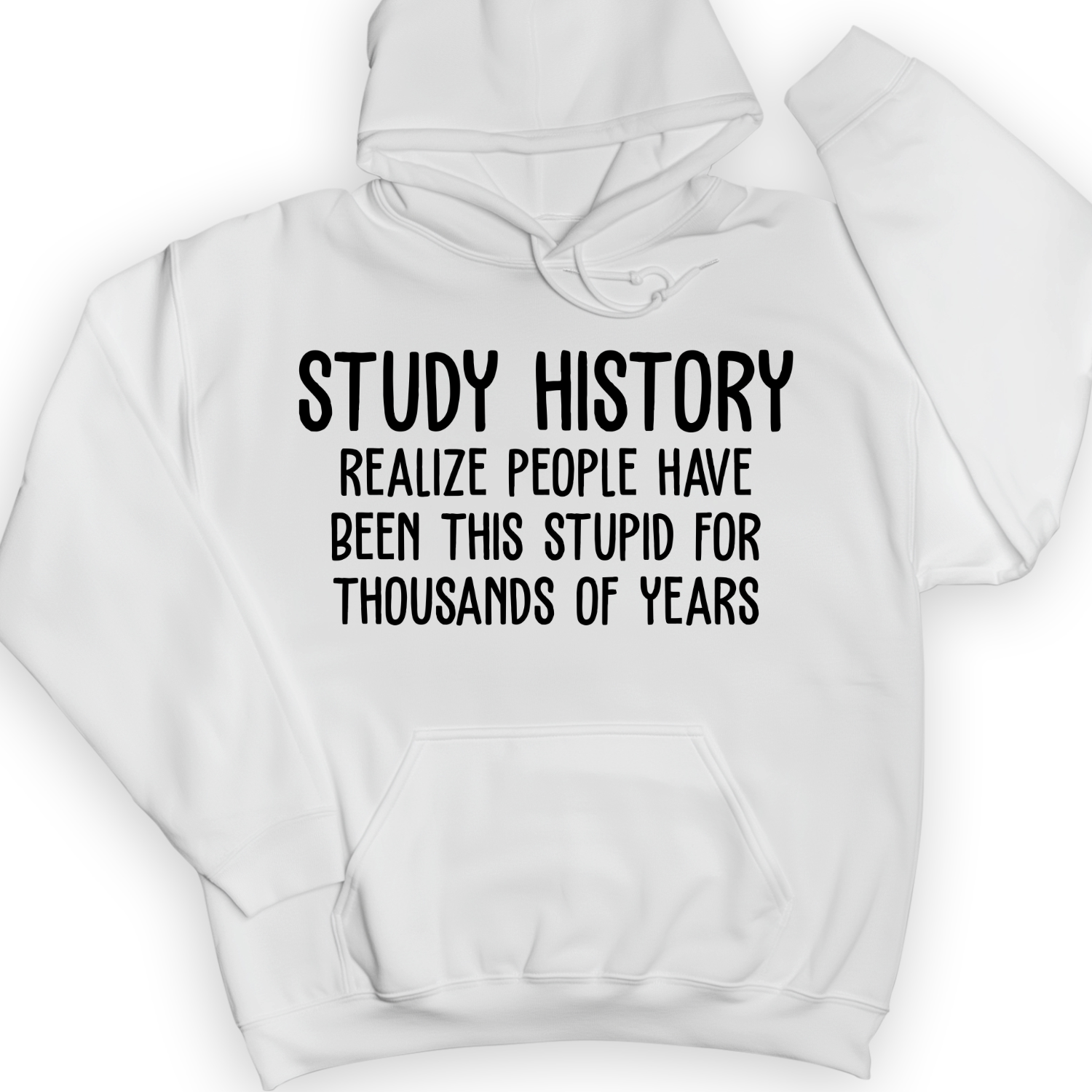 Study History Hoodie White / S