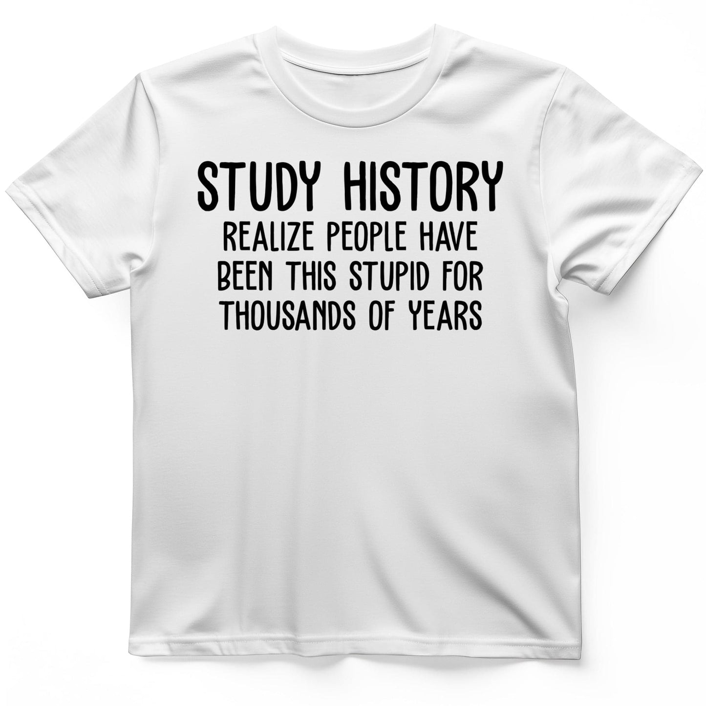 Study History T-Shirt White / S