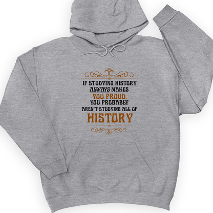Studying History Hoodie Sport Grey / S