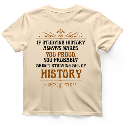 Studying History T-Shirt Natural / S