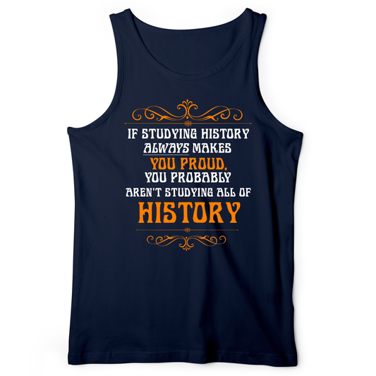Studying History Tank Navy / XS