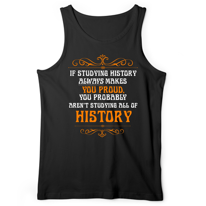 Studying History Tank Black / XS