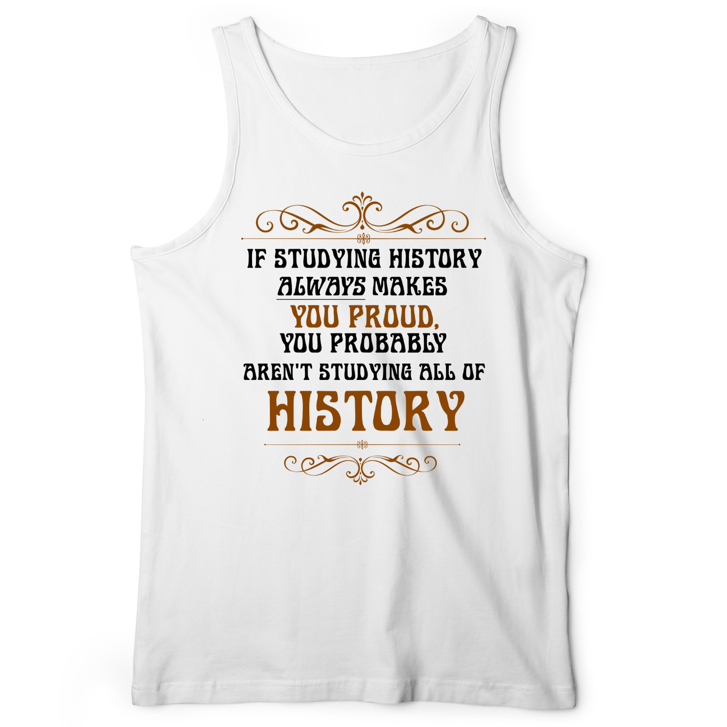 Studying History Tank White / XS