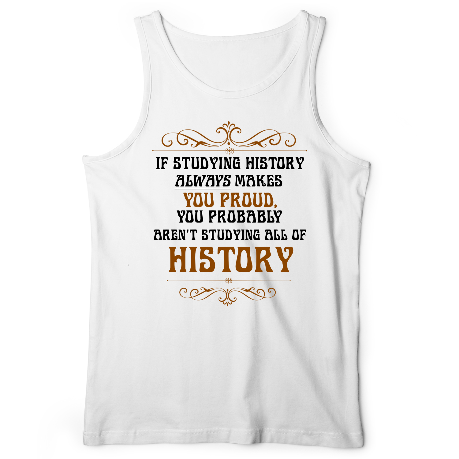 Studying History Tank White / XS