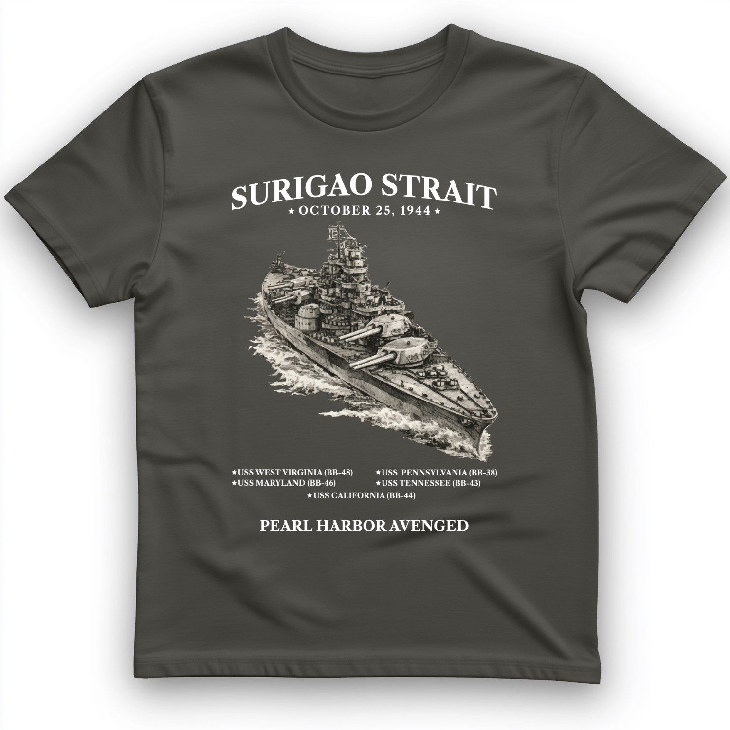 Surigao Straits T-Shirt Charcoal / S