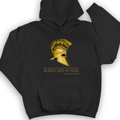 Sweat More Bleed Less Hoodie Black / S