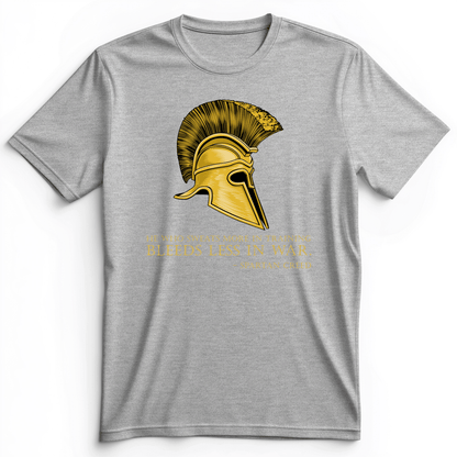 Sweat More Bleed Less Premium Tee Athletic Heather / S