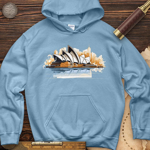 Sydney Opera House Hoodie Light Blue / S