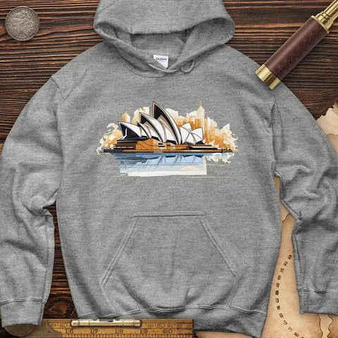 Sydney Opera House Hoodie Sport Grey / S