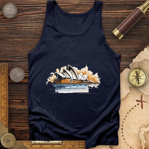 Sydney Opera House Tank Navy / XS