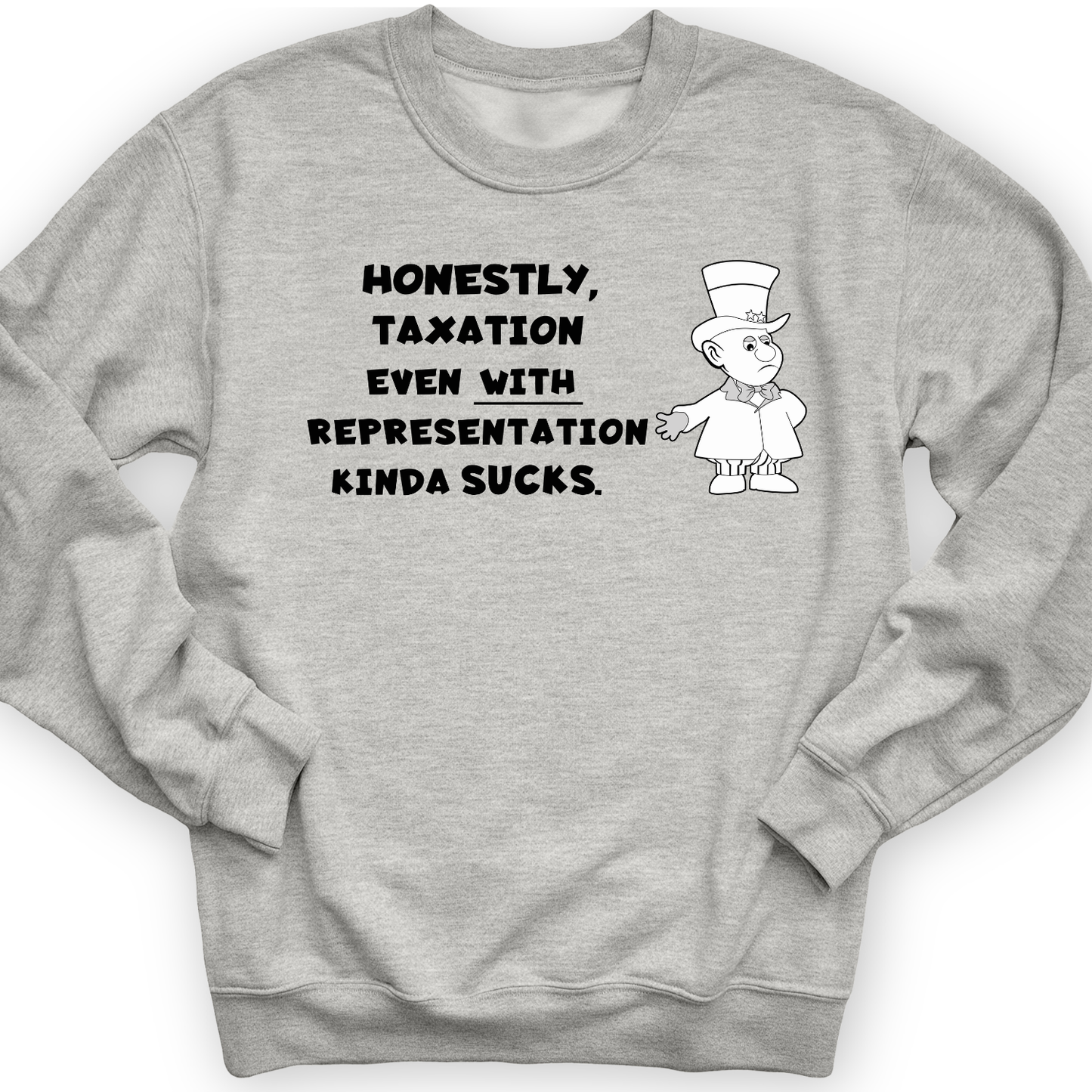 Taxation With Representation Crewneck Sport Grey / S