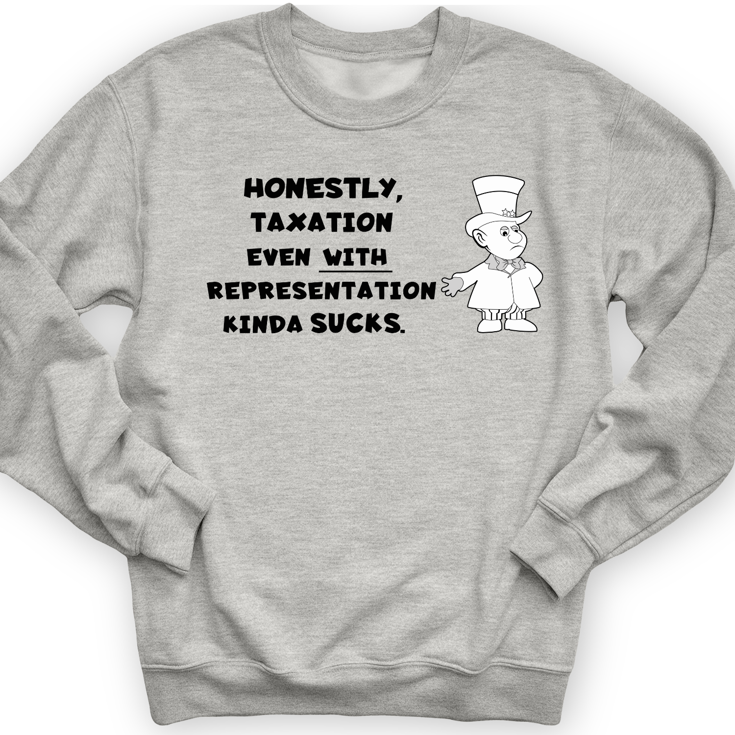 Taxation With Representation Crewneck Sport Grey / S