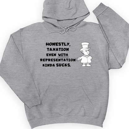 Taxation With Representation Hoodie Sport Grey / S