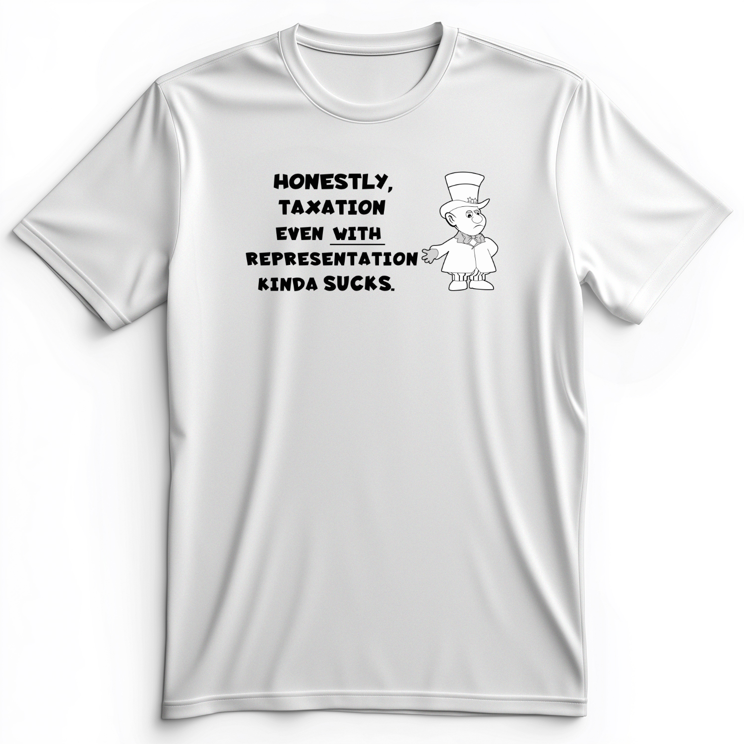 Taxation With Representation Premium Tee White / S
