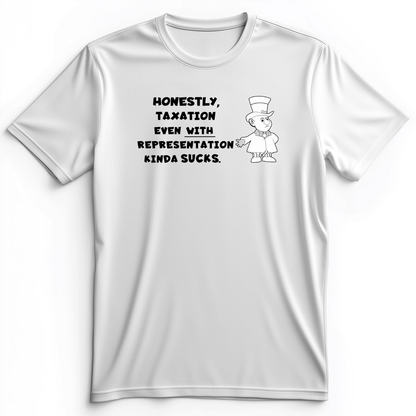 Taxation With Representation Premium Tee White / S