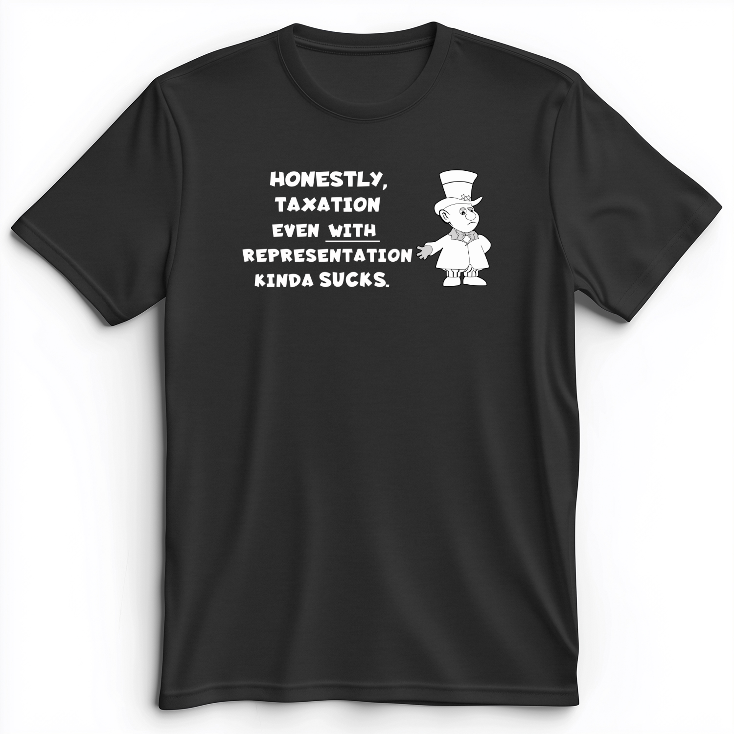 Taxation With Representation Premium Tee Dark Grey Heather / S