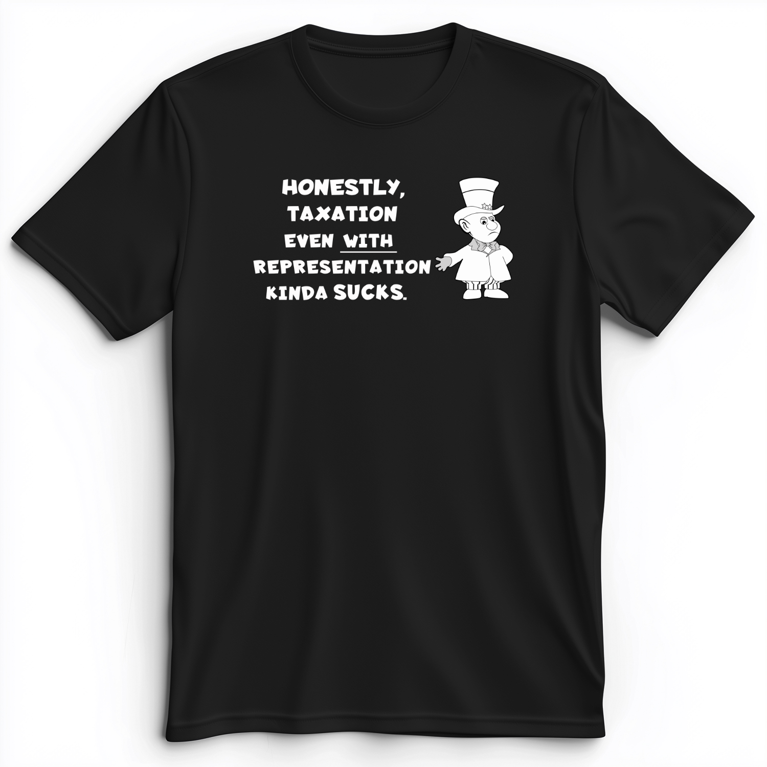 Taxation With Representation Premium Tee Black / S