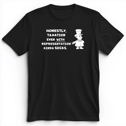 Taxation With Representation Premium Tee Black / S