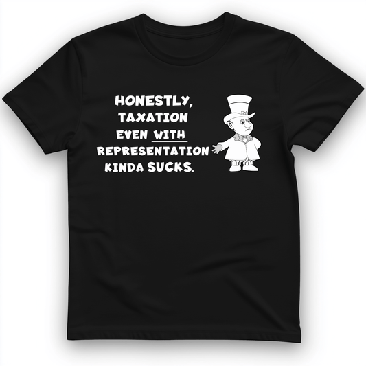 Taxation With Representation T-Shirt Black / S