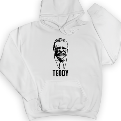 Teddy Hoodie White / S