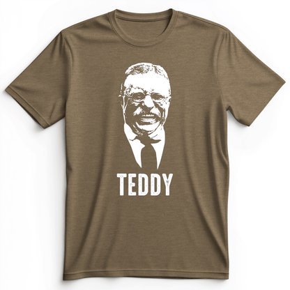 Teddy Premium Tee Heather Olive / S