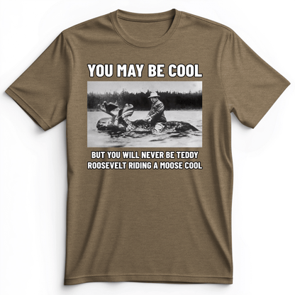 Teddy Riding Moose Premium Tee