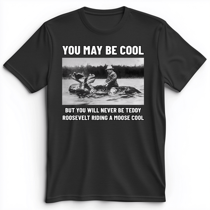 Teddy Riding Moose Premium Tee