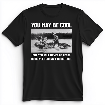 Teddy Riding Moose Premium Tee