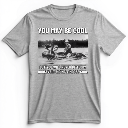 Teddy Riding Moose Premium Tee